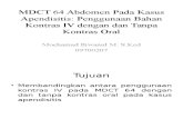 MDCT 64 Abdomen Pada Kasus Apendisitis.pptx