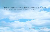 Business-to-Business Sales, A Look at Best Practices