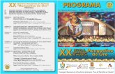 Programa del XX Festival Nacional de Música "Mangostino de Oro" 2015