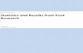 Statistics and Results From Foot Research
