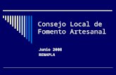 Consejo Local de Fomento Artesanal.ppt
