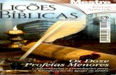 Os Doze Profetas Menores - Lições Bíblicas Cpad 4t2012