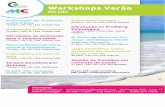 Workshops Verao Agosto
