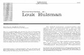 Entrevista a Hulsman