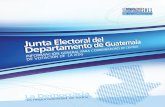 Información General Coordinadores de Centros de Votación 2011, JEDG - JEM, TSE Guatemala