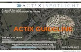 Actix Guideline