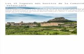 15 Lugares Comunidad Valenciana