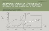 Actividad Óptica, Dispersión Rotatoria Óptica y Dicroísmo Circular en Química Orgánica