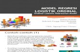 Model Regresi Logistik Ordinal