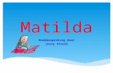 20130108 Boekbespreking Matilda