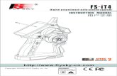 Fly Sky FS-iT4 Instruction Manual