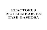 Reactores Isotermicos en Fase Gaseosa