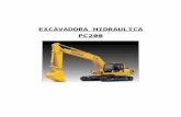 EXCAVADORA HIDRAULICA PC200