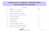 Emerson Liebert 3kVA UPS Installation Guide11!17!14