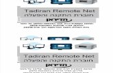 Tadiran Remote Net_Instalaltion & Operation 15062015 (משוחזר).docx
