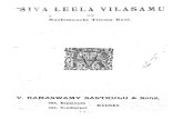 Siva Leela Vilasamu-padya