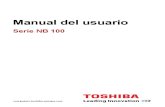 Manual de Toshiba NB100