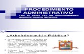 Procedimiento Administrativo Generales Clases 29nov14
