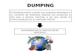 Dumping y Subvenciones