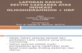 Laporan Kasus Sectio Caesarea atas indikasi Oligohidramnion + HRP