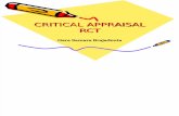 Critical Appraisal Experiment