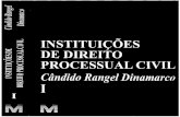 DINAMARCO. Instituicoes Vol. 1. Malheiros, 7ed, 2013