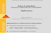 Sika CarboDur - Aplicarea