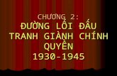 Chuong II Duong Loi Dau Tranh Gianh CQ