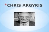 Chris Argyris Exposicion