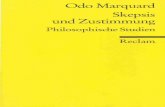 Odo Marquard-Skepsis Und Zustimmung. Philosophische Studien -Reclam (1994)