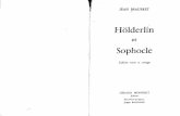 Jean Beaufret Holderlin Et Sophocle