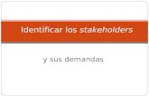 Identificando a Los Stakeholders 20231