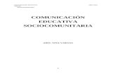 COMUNICACION EDUCATIVA SOCIOCOMUNITARIA