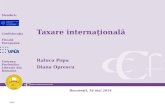 Taxare internationala