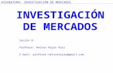 Sesion 08 Investigacion de Mercados 2015