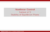Lect_5 Stability of Equilibrium Points