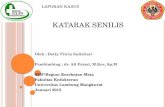 KATARAK SENILIS slide