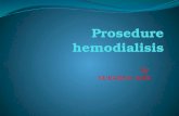 Prosedure hemodialisis