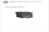 Manual Impressora m1132