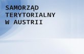 SAMORZD TERYTORIALNY-Austria Prezentacja Waciwa