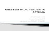 Anestesi Pada Penderita Asthma