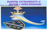Razvoj Ustavnosti u Bosni i Hercegovini