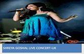 Shreya Goshal Live Concert U.K