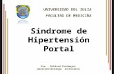 Síndrome de Hipertensión Portal