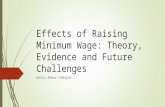 Effects of Raising Minimum Wage