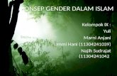 Konsep Gender Dalam Islam