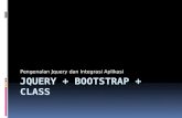 jQuery+bootstrap css framework
