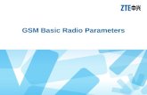 GSM Basic Radio Parameters