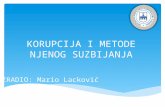Korupcija i Metode Njenog Suzbijanja - Lackovic M