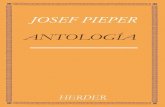 Pieper, Josef. Antologia